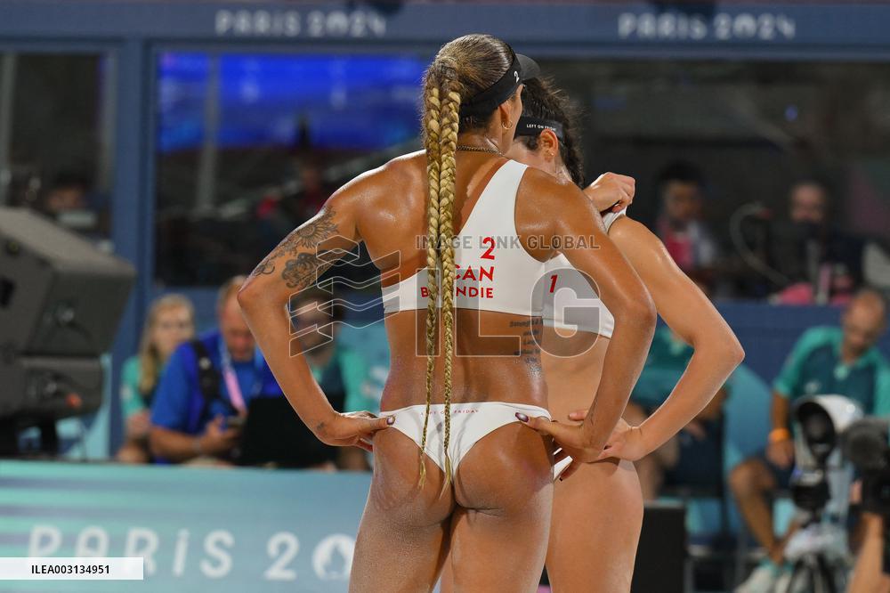 Paris 2024 - Beach Volley - Women's Team Gold Medal Match