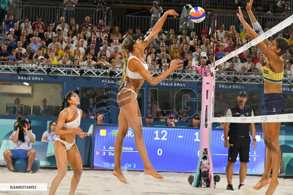 Paris 2024 - Beach Volley - Women's Team Gold Medal Match