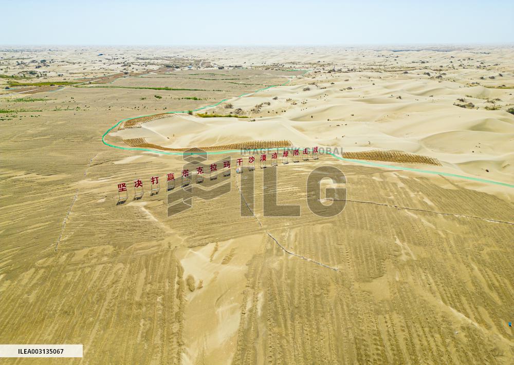 Prevent and Control Desertification in Xinjiang