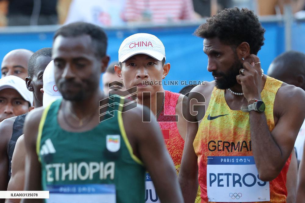 (PARIS2024) FRANCE-PARIS-OLY-ATHLETICS-MEN'S MARATHON