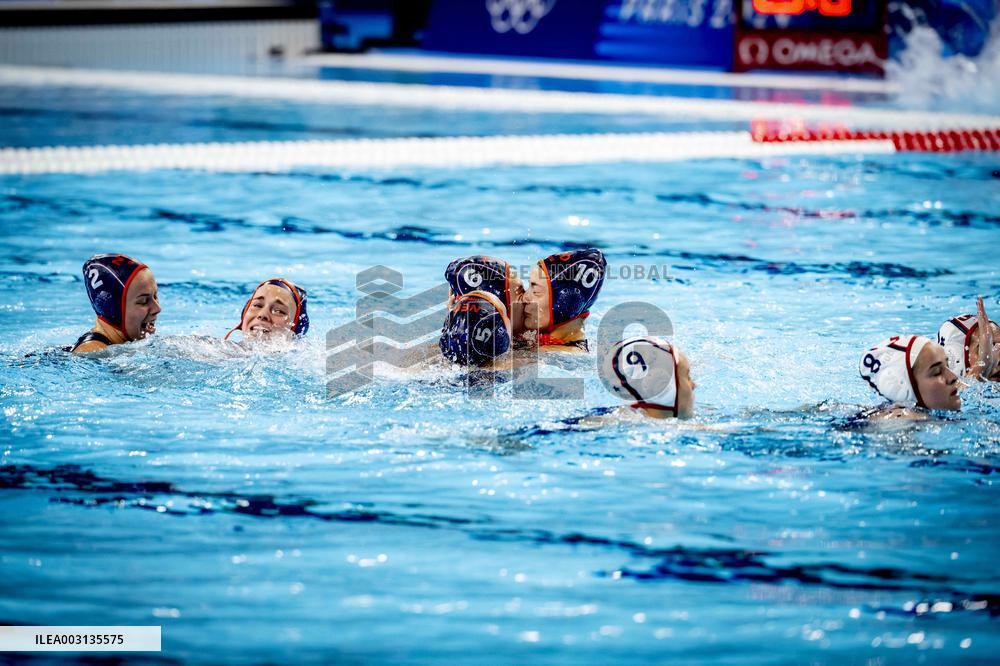 Paris 2024 - Netherlands Win Women's Bronze In Water Polo