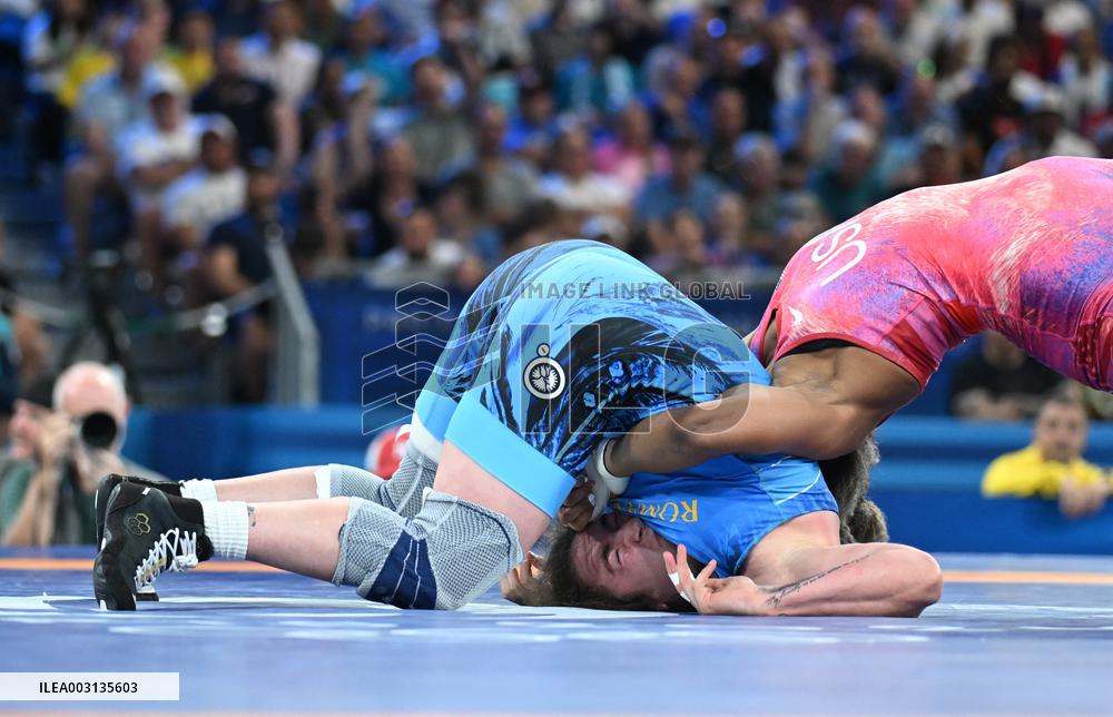 (PARIS2024) FRANCE-PARIS-OLY-WRESTLING