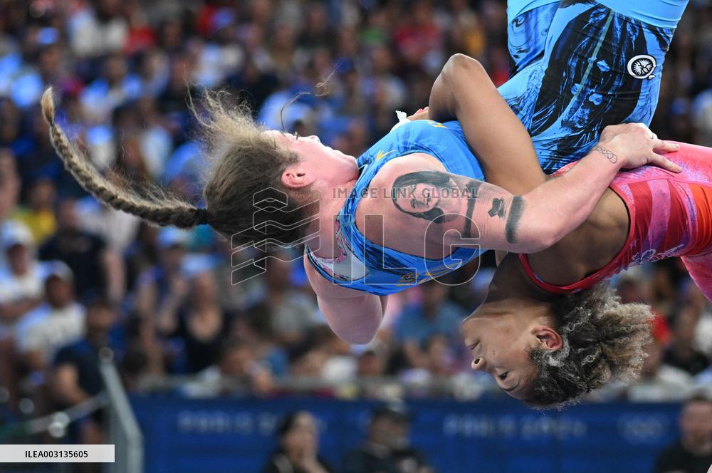 (PARIS2024) FRANCE-PARIS-OLY-WRESTLING