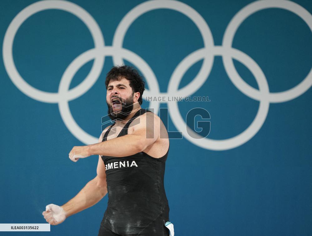 (PARIS2024)FRANCE-PARIS-OLY-WEIGHTLIFTING