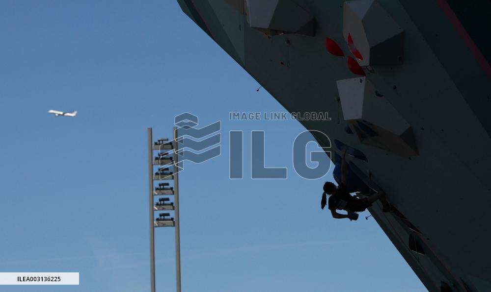 (PARIS2024)FRANCE-LE BOURGET-OLY-SPORT CLIMBING