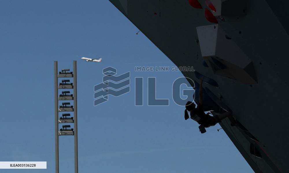 (PARIS2024)FRANCE-LE BOURGET-OLY-SPORT CLIMBING