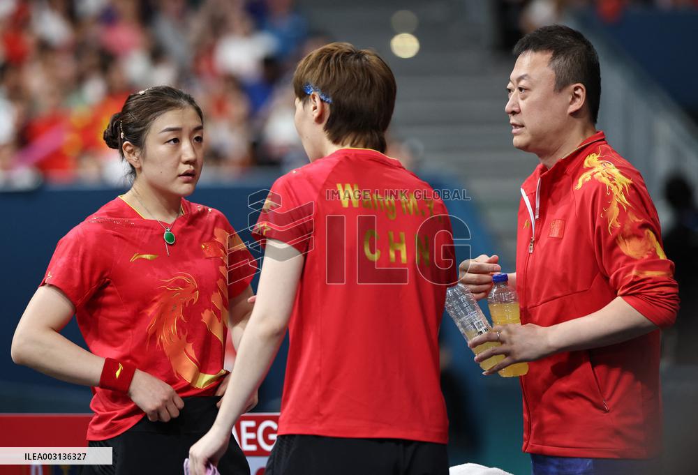 (PARIS2024)FRANCE-PARIS-OLY-TABLE TENNIS