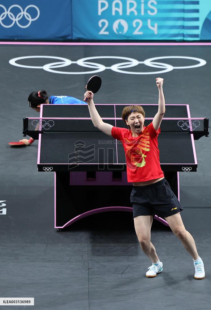 (PARIS2024)FRANCE-PARIS-OLY-TABLE TENNIS