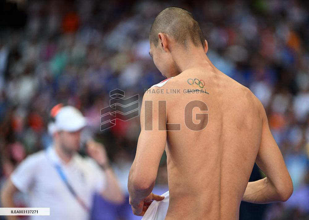 (PARIS2024) FRANCE-PARIS-OLY-ATHLETICS-HIGH JUMP-MEN
