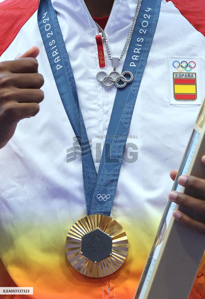 (PARIS2024) FRANCE-PARIS-OLY-ATHLETICS-TRIPLE JUMP-MEN