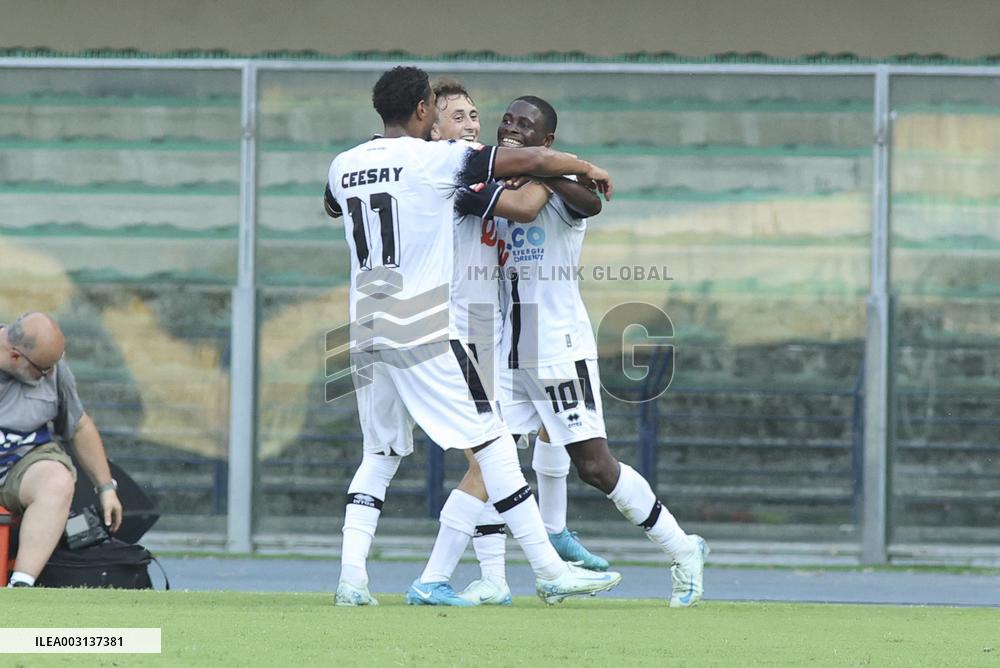 Italian football Coppa Italia match - Hellas Verona FC vs Cesena FC