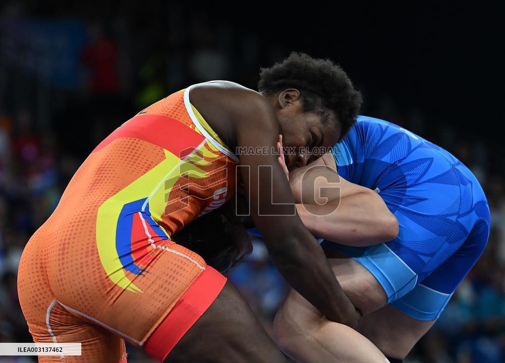 (PARIS2024) FRANCE-PARIS-OLY-WRESTLING