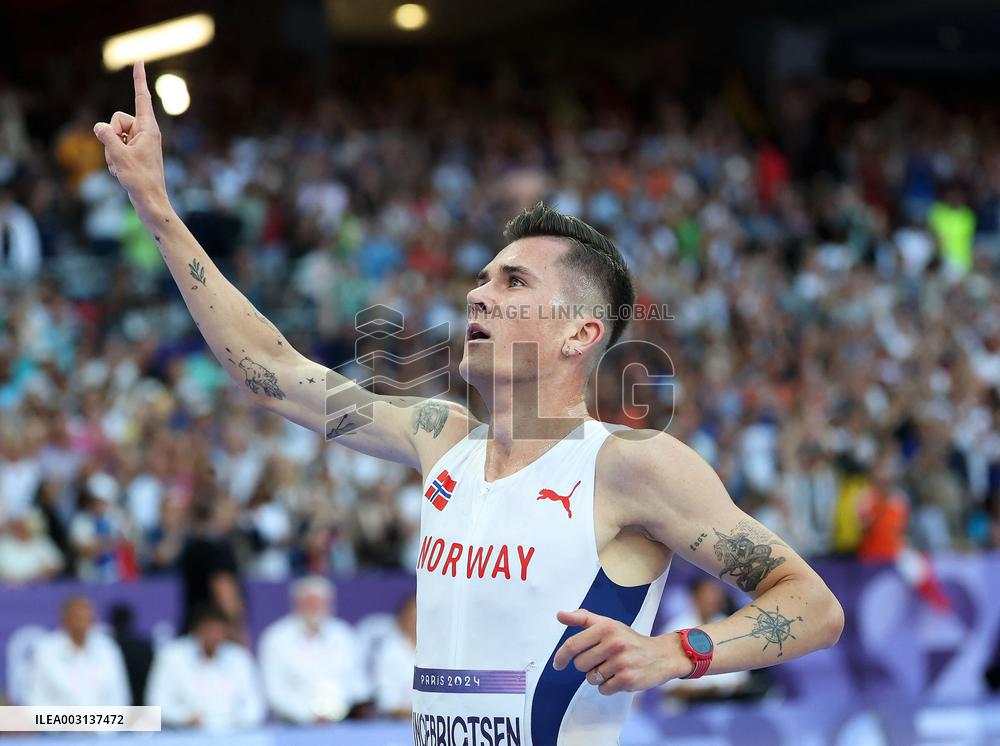 (PARIS2024) FRANCE-PARIS-OLY-ATHLETICS-5000M-MEN
