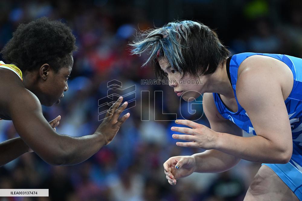 (PARIS2024) FRANCE-PARIS-OLY-WRESTLING