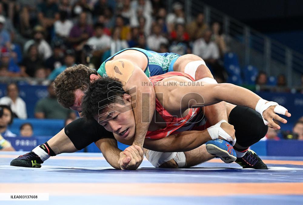 (PARIS2024) FRANCE-PARIS-OLY-WRESTLING