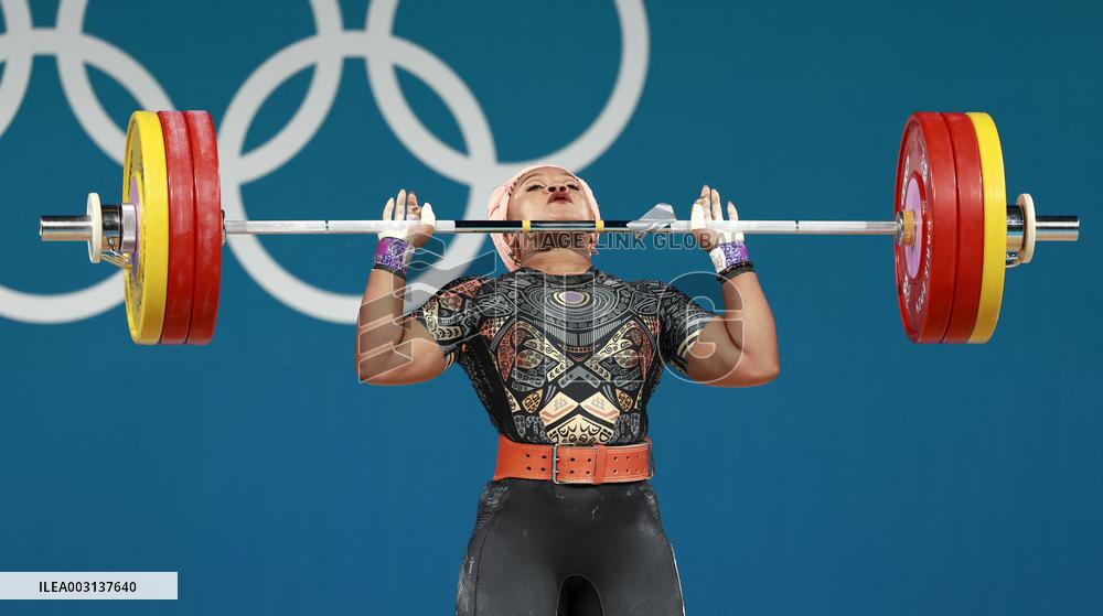 (PARIS2024)FRANCE-PARIS-OLY-WEIGHTLIFTING