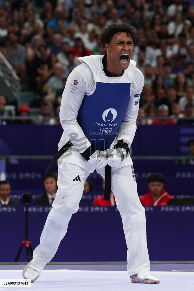 (PARIS2024) FRANCE-PARIS-OLY-TAEKWONDO