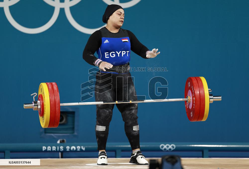 (PARIS2024)FRANCE-PARIS-OLY-WEIGHTLIFTING