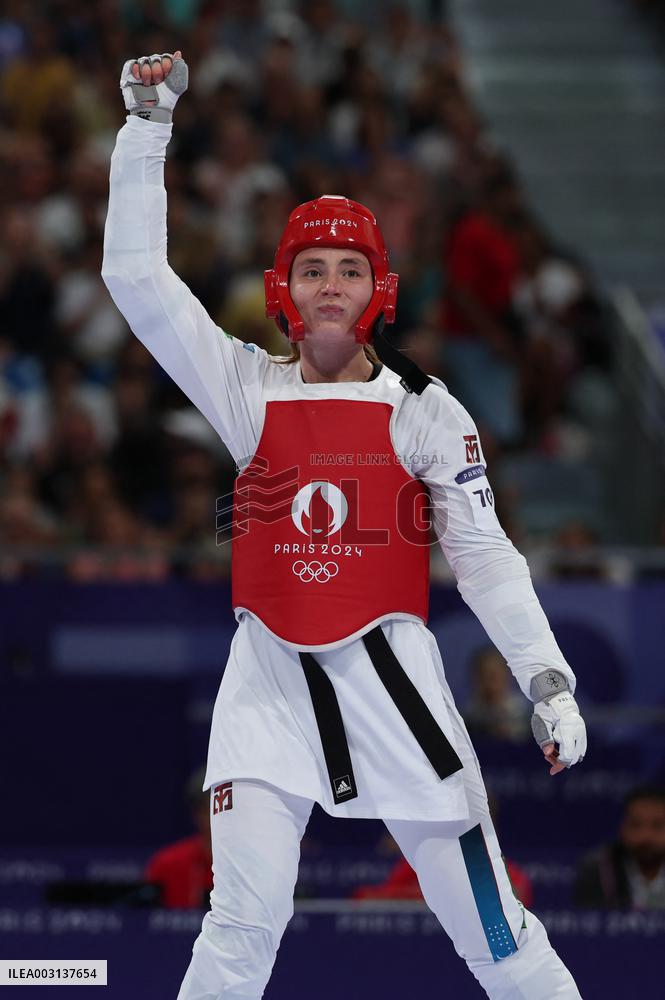 (PARIS2024) FRANCE-PARIS-OLY-TAEKWONDO