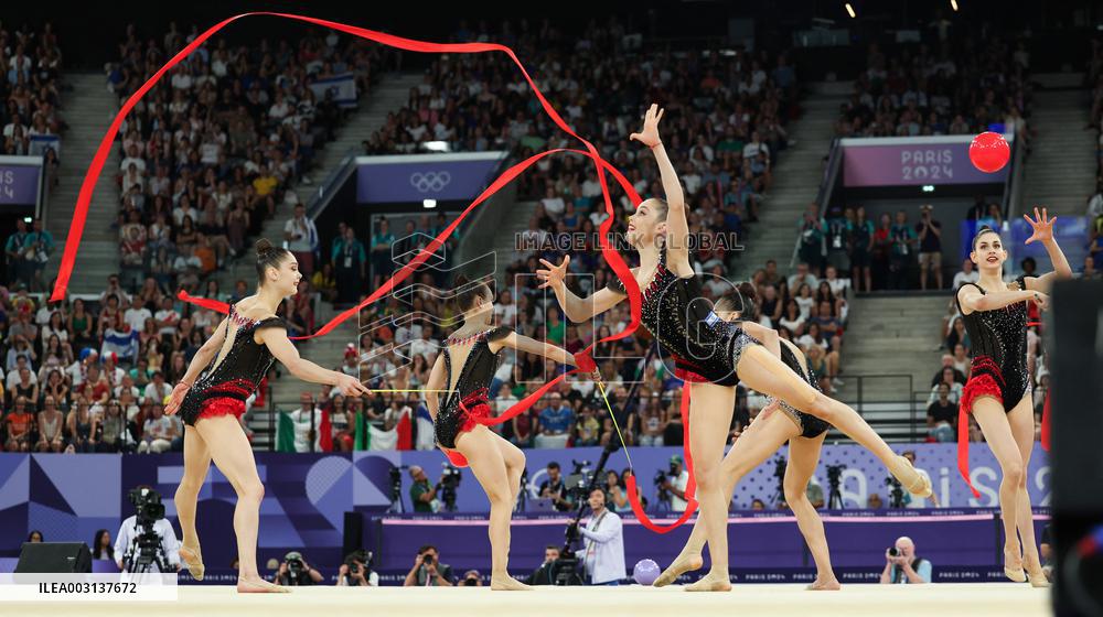 (PARIS2024) FRANCE-PARIS-OLY-RHYTHMIC GYMNASTICS