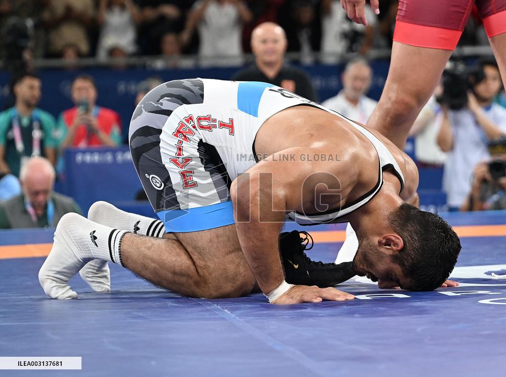 (PARIS2024) FRANCE-PARIS-OLY-WRESTLING