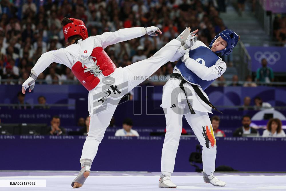 (PARIS2024) FRANCE-PARIS-OLY-TAEKWONDO