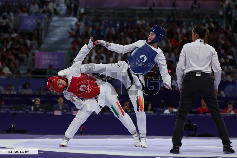 (PARIS2024) FRANCE-PARIS-OLY-TAEKWONDO