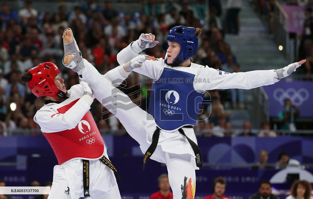(PARIS2024) FRANCE-PARIS-OLY-TAEKWONDO