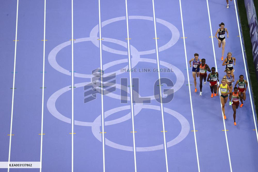 (PARIS2024) FRANCE-PARIS-OLY-ATHLETICS-1500M-WOMEN