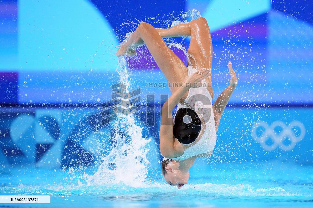 (PARIS2024) FRANCE-SAINT-DENIS-OLY-ARTISTIC SWIMMING