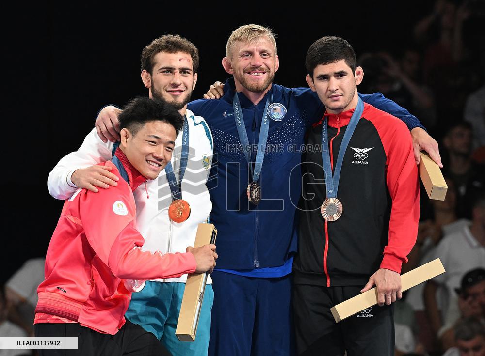 (PARIS2024) FRANCE-PARIS-OLY-WRESTLING