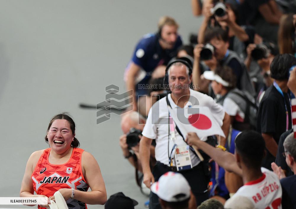 (PARIS2024) FRANCE-PARIS-OLY-ATHLETICS-JAVELIN THROW-WOMEN