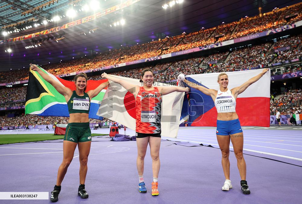 (PARIS2024) FRANCE-PARIS-OLY-ATHLETICS-JAVELIN THROW-WOMEN