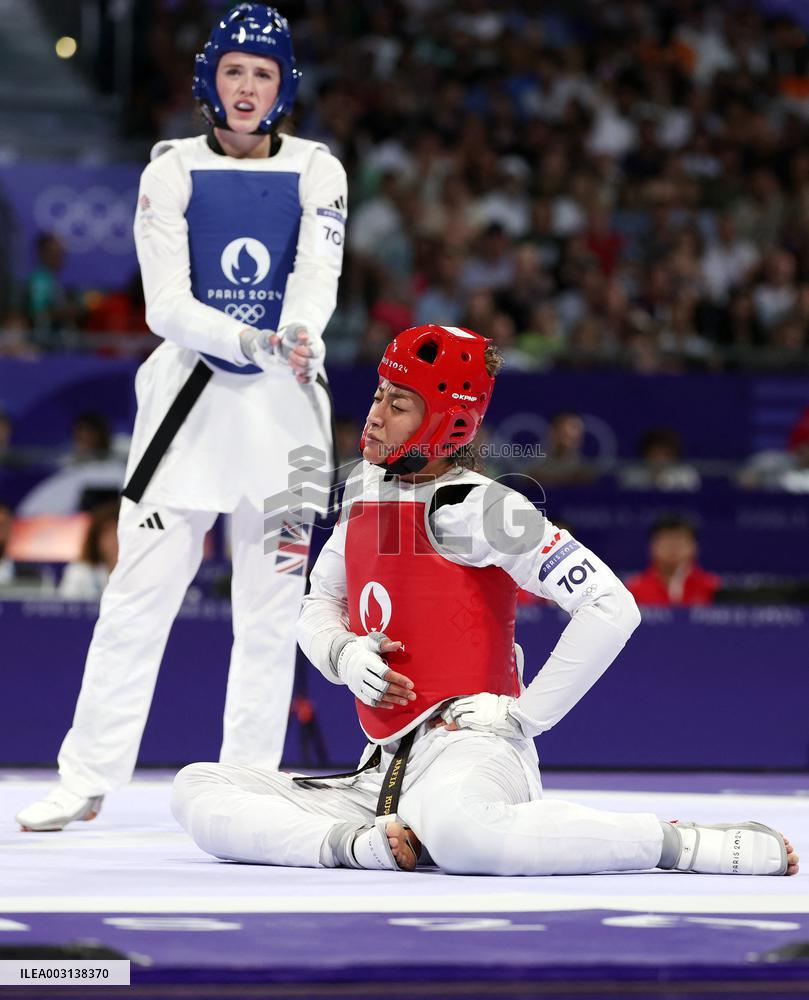 (PARIS2024) FRANCE-PARIS-OLY-TAEKWONDO