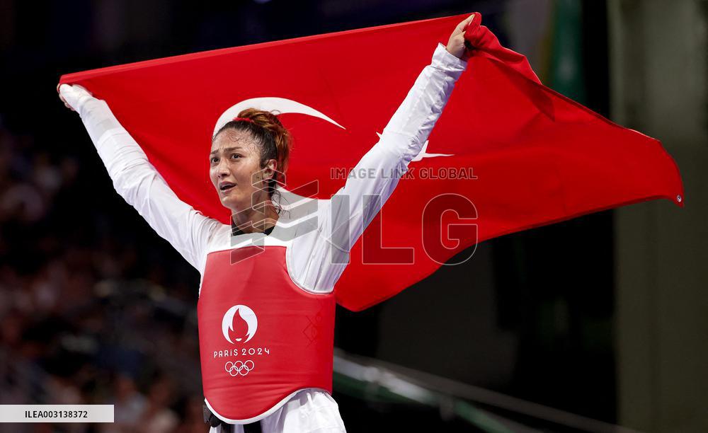 (PARIS2024) FRANCE-PARIS-OLY-TAEKWONDO