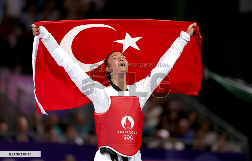 (PARIS2024) FRANCE-PARIS-OLY-TAEKWONDO