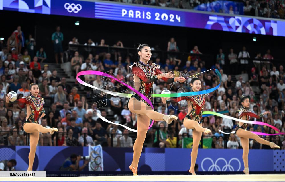 (PARIS2024) FRANCE-PARIS-OLY-RHYTHMIC GYMNASTICS