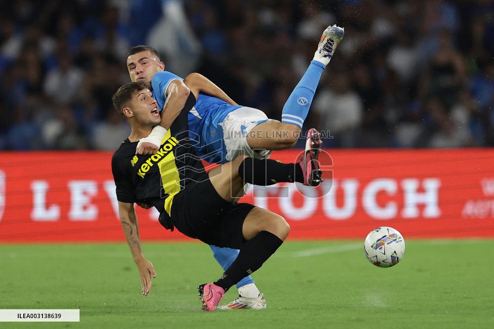 Italian football Coppa Italia match - SSC Napoli vs Modena FC