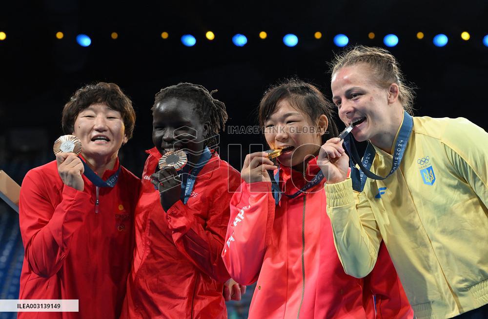 (PARIS2024) FRANCE-PARIS-OLY-WRESTLING