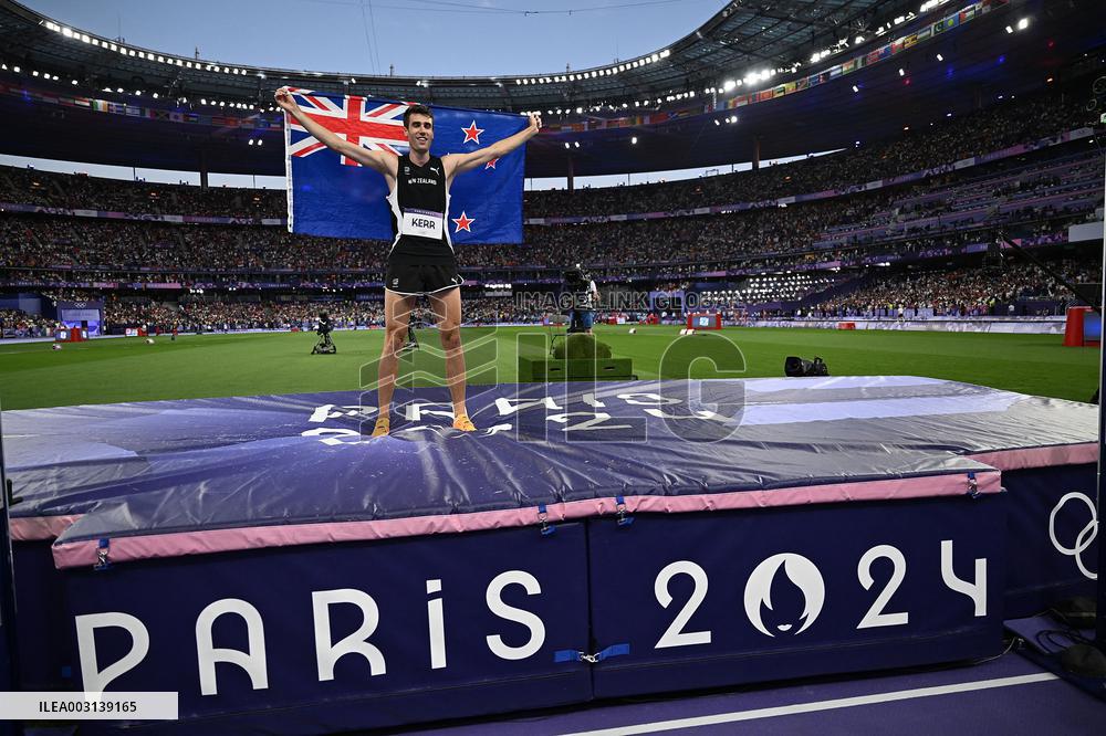(PARIS2024) FRANCE-PARIS-OLY-ATHLETICS-HIGH JUMP-MEN