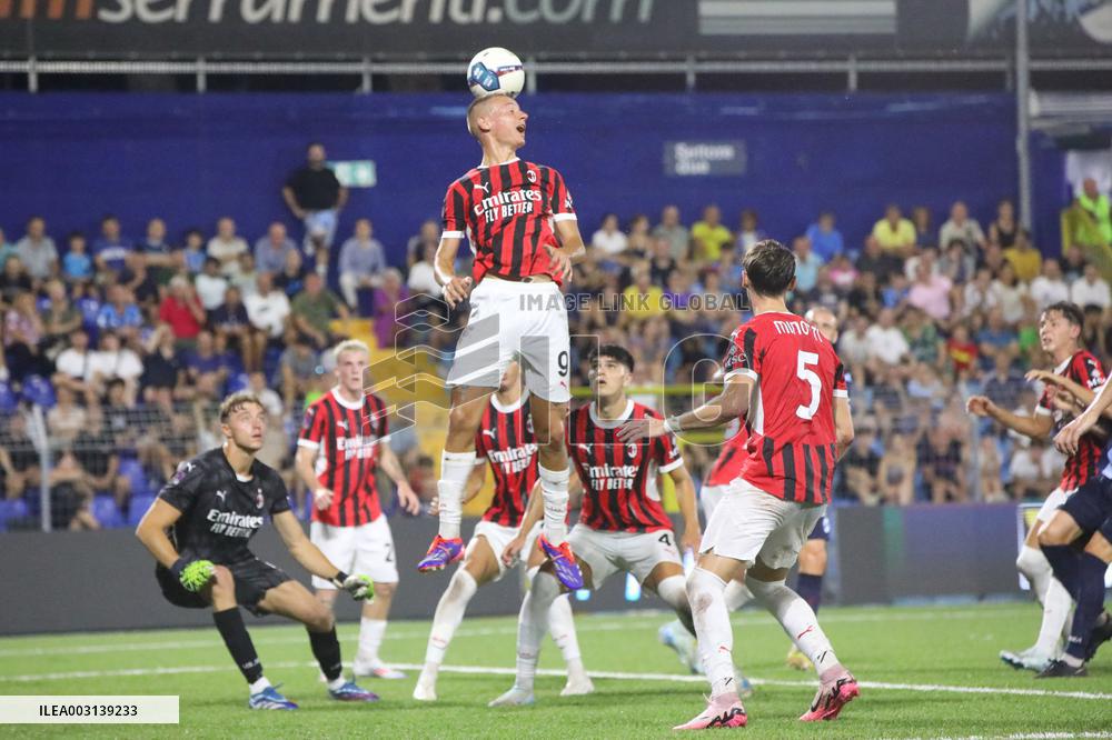 Italian football Coppa Italia match - Lecco vs Milan Futuro
