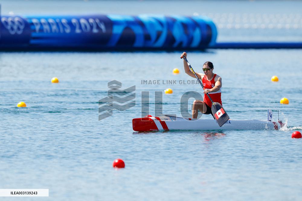 (PARIS2024) FRANCE-VAIRES-SUR-MARNE-OLY-CANOE SPRINT