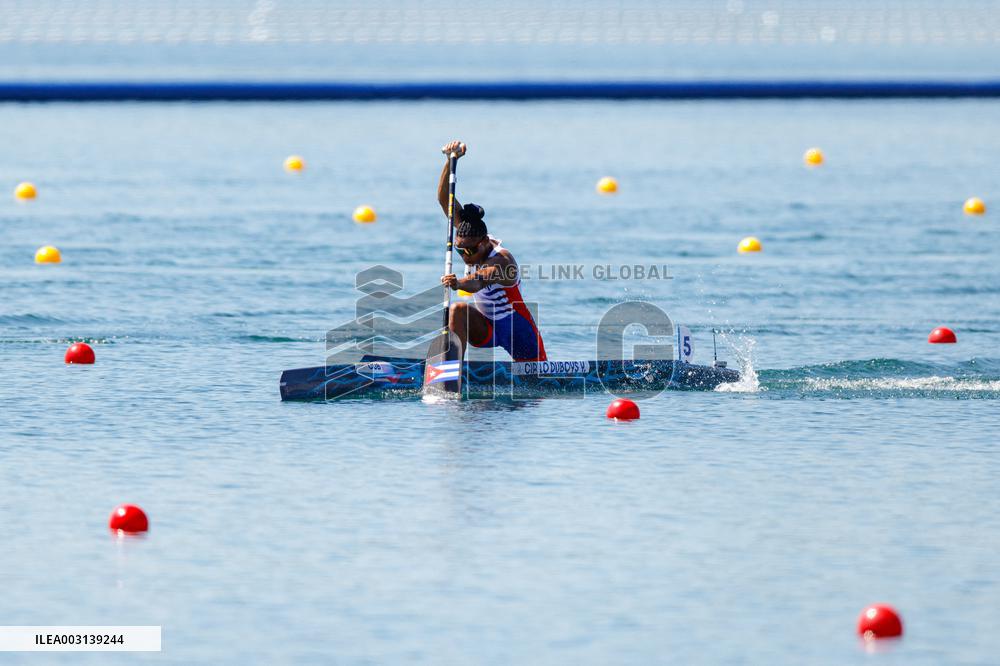 (PARIS2024) FRANCE-VAIRES-SUR-MARNE-OLY-CANOE SPRINT