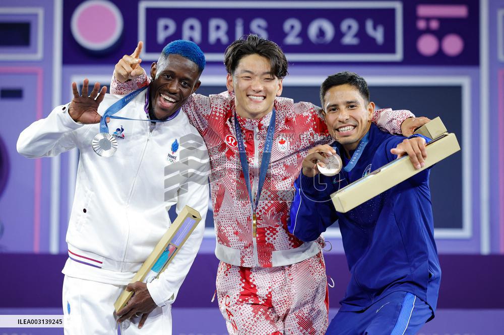 (PARIS2024) FRANCE-PARIS-OLY-BREAKING