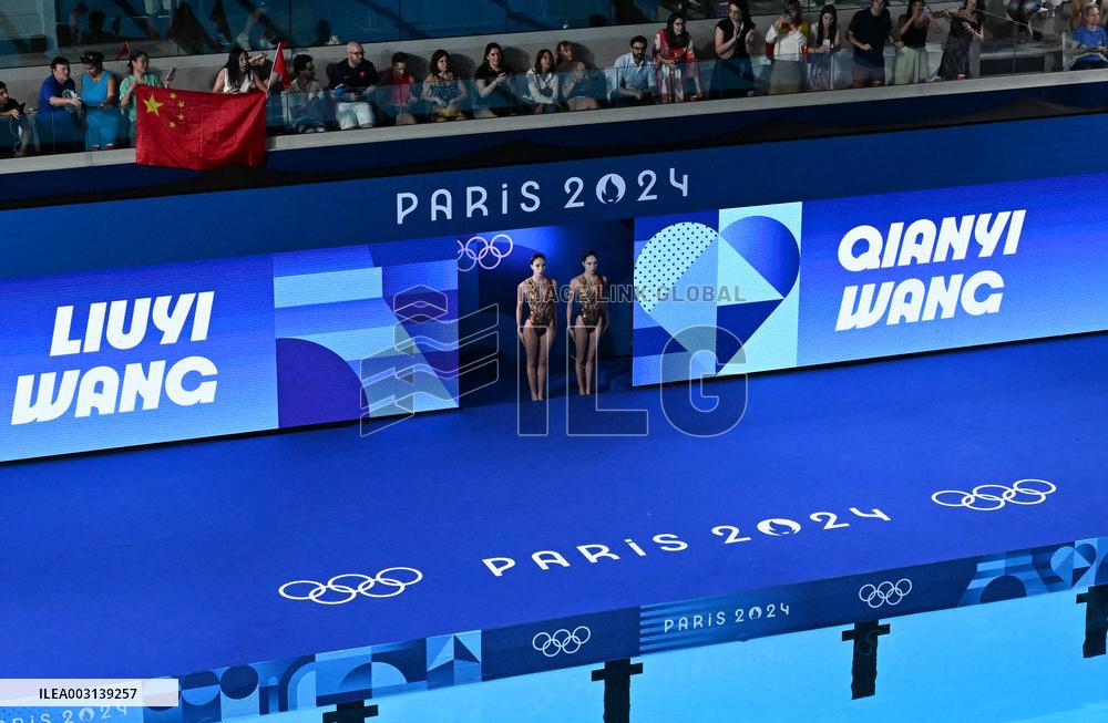 (PARIS2024) FRANCE-SAINT-DENIS-OLY-ARTISTIC SWIMMING