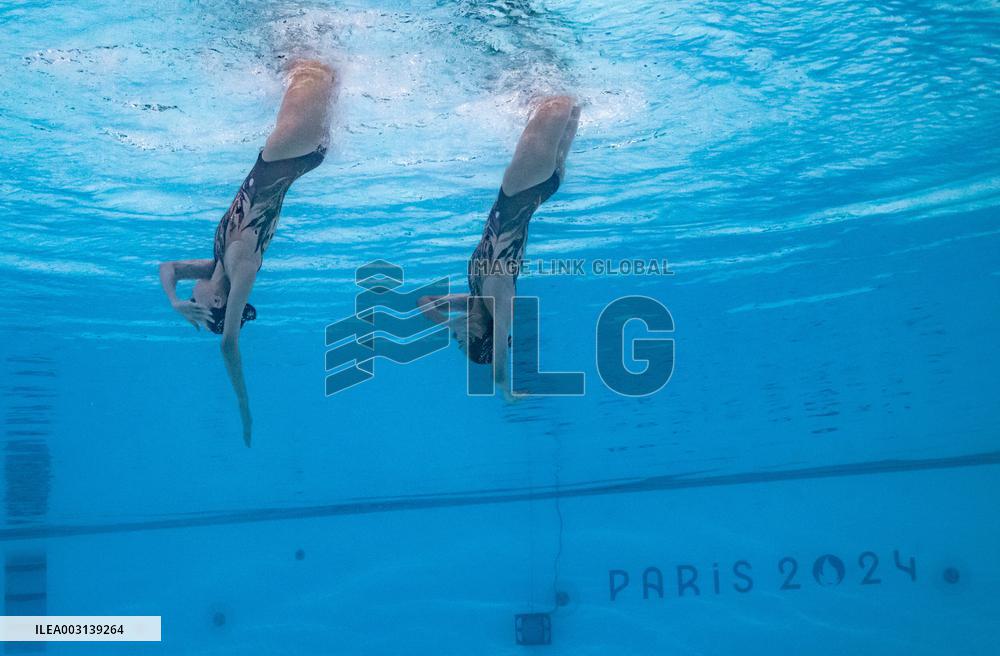 (PARIS2024) FRANCE-SAINT-DENIS-OLY-ARTISTIC SWIMMING