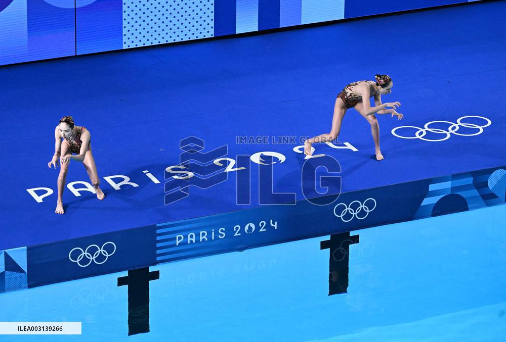 (PARIS2024) FRANCE-SAINT-DENIS-OLY-ARTISTIC SWIMMING