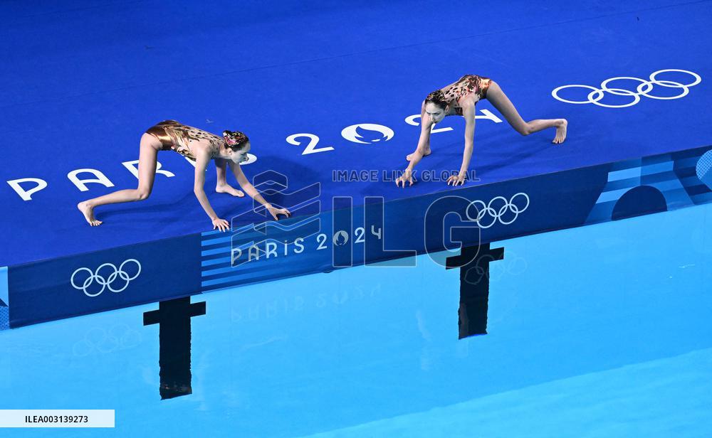 (PARIS2024) FRANCE-SAINT-DENIS-OLY-ARTISTIC SWIMMING