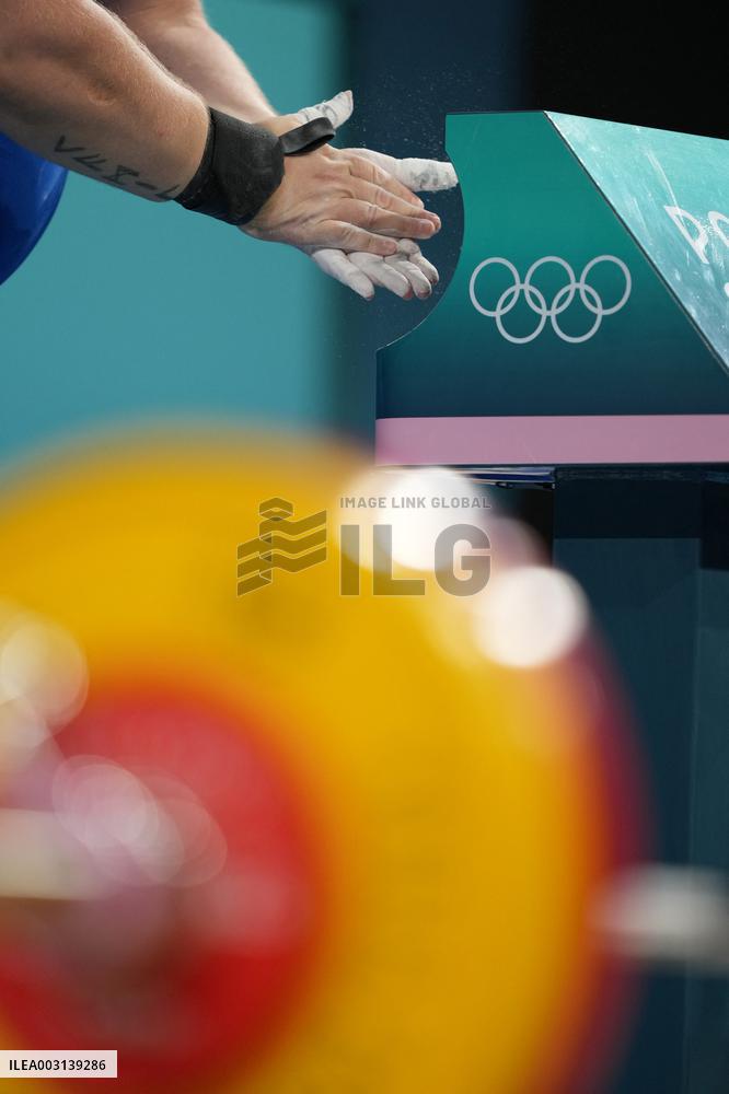 (PARIS2024)FRANCE-PARIS-OLY-WEIGHTLIFTING