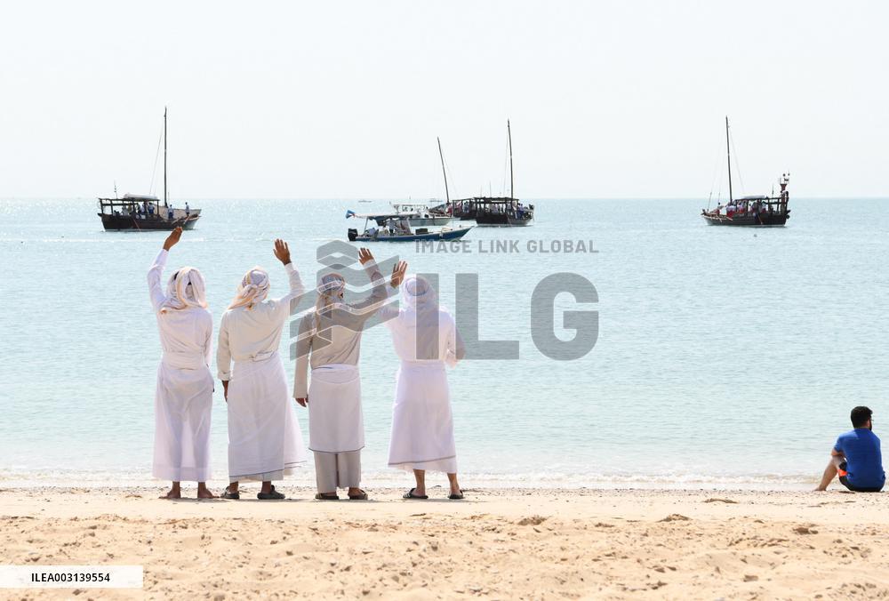 KUWAIT-HAWALLI GOVERNORATE-PEARL DIVING FESTIVAL